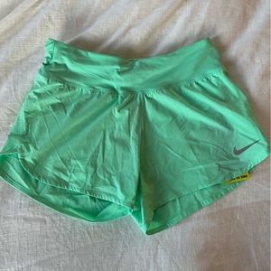 Sea Green Nike Running Shorts M